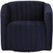 Garrison Abbington Navy Swivel Lounge Chair, Swivel